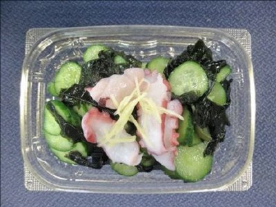 真だこと胡瓜の酢の物