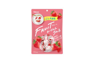 FRUITヨーグルトラムネ　あまおう苺