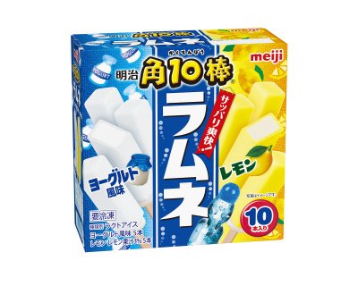 角１０棒　ラムネ　ヨーグルト風味＆レモン