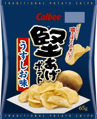 堅あげポテトうすしお味