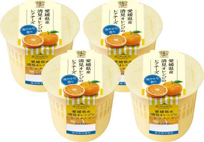 カップマルシェ　愛媛県産清見オレンジのレアチーズ