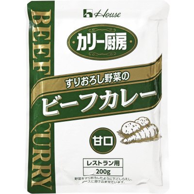 カリー厨房　すりおろし野菜のビーフカレー　甘口