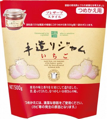 手造りジャムつめかえ用　いちご