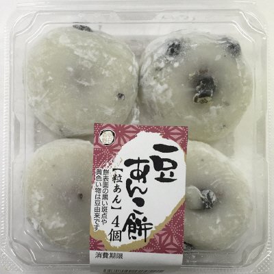 豆あんこ餅（粒あん）４個