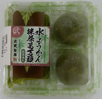 水ようかん・抹茶葛万頭