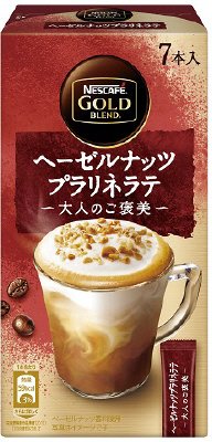 ネスカフェ　ゴールドブレンド　大人のご褒美　ヘーゼルナッツプラリネラテ