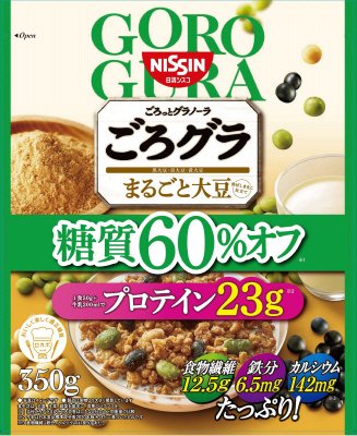 ごろグラ　糖質６０％オフ　まるごと大豆