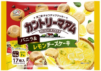 カントリーマアム（バニラ＆レモンチーズケーキ）