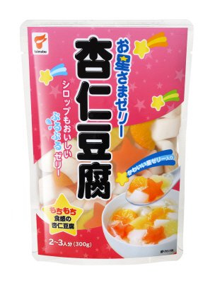 お星さまゼリー　杏仁豆腐