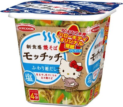 塩焼そばモッチッチ　ふわり鰹だし