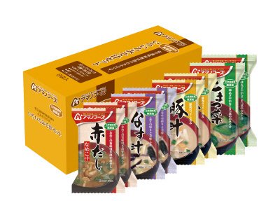 化学調味料無添加　いろいろみそ汁セット