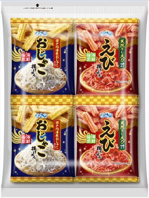 １０袋詰海鮮揚煎おじゃこえび詰合