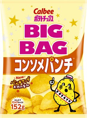 ポテトチップスＢＩＧＢＡＧコンソメパンチ