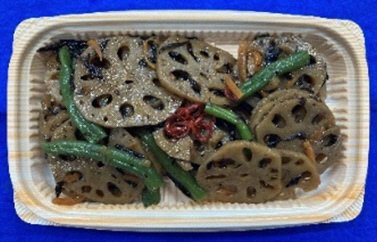 ひじき入り蓮根きんぴら