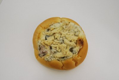 しば漬けタルタルチキンパン