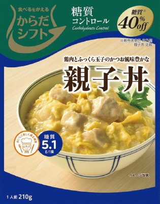 糖質コントロール　親子丼