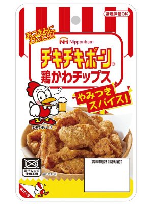 チキチキボーン鶏かわチップス