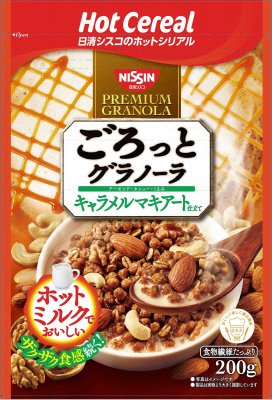 ごろっとグラノーラ　キャラメルマキアート仕立て