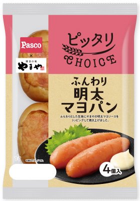 ふんわり明太マヨパン４個入