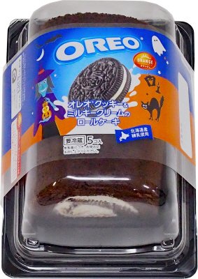 オレオRクッキー＆ミルキークリームのロールケーキ