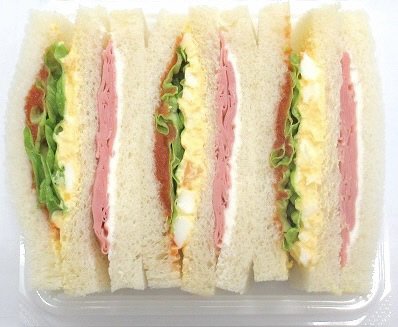 チーズ入り彩りミックスサンド
