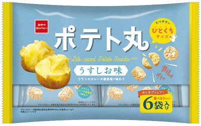 ポテト丸うすしお味６袋入