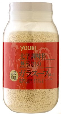 化学調味料無添加のガラスープ