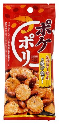 ポケポリ　えびラーせん＆揚げ塩ピー