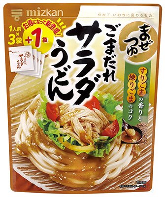 ミツカン　まぜつゆ　ごまだれサラダうどん