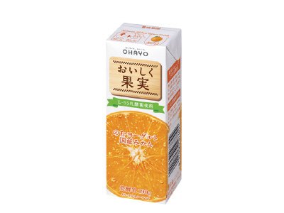 おいしく果実のむヨーグルト国産みかん