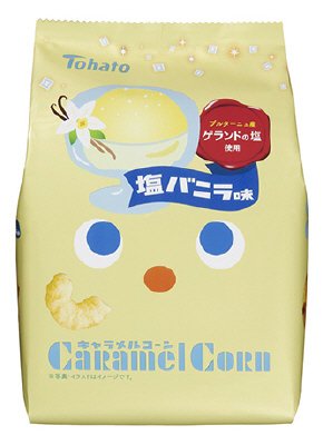 キャラメルコーン　塩バニラ味