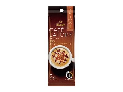 「ブレンディカフェラトリー」スティック　濃厚キャラメルマキアート２本