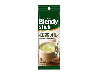 「ブレンディ」スティック　抹茶オレ２本