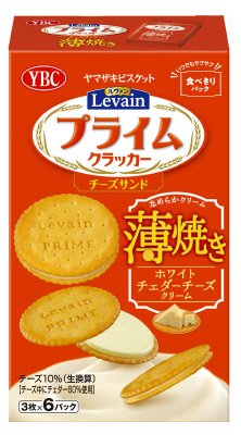 ルヴァンプライムチーズサンド薄焼き　ホワイトチェダーチーズクリーム