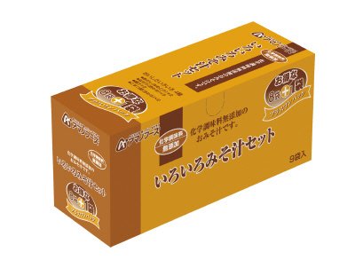 化学調味料無添加いろいろみそ汁セット　プラス１