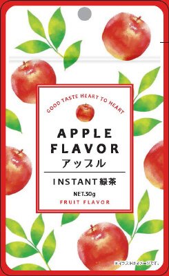 インスタント緑茶アップルフレーバー