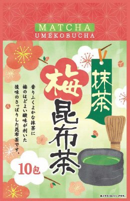 抹茶入り梅昆布茶