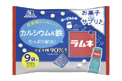 ラムネ＜ヨーグルト味＞プチパックカルシウム・鉄入り
