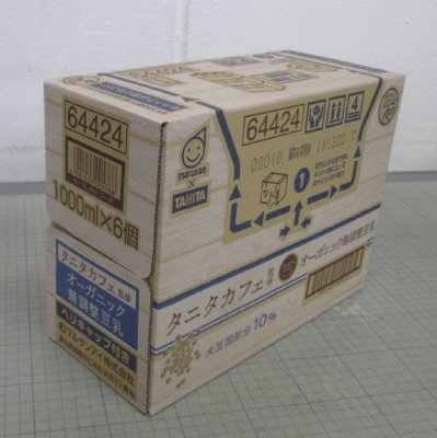 タニタカフェ監修オーガニック無調整豆乳1L