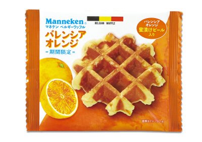 バレンシアオレンジワッフル