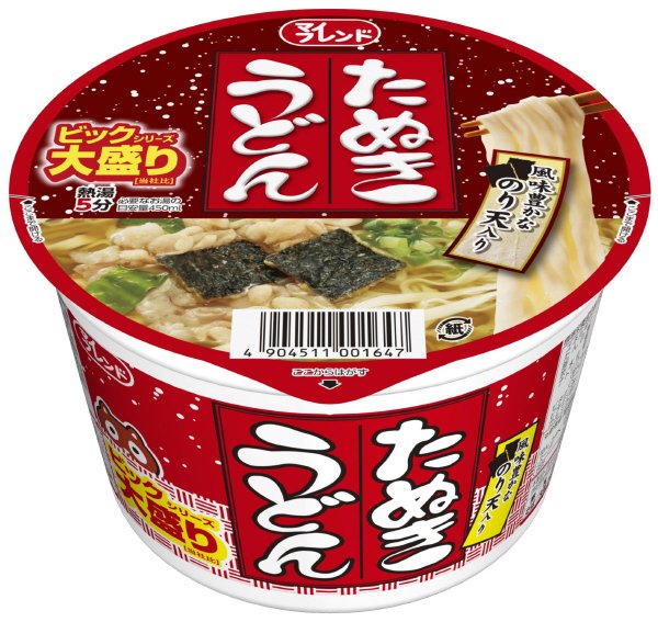 ビック　たぬきうどん