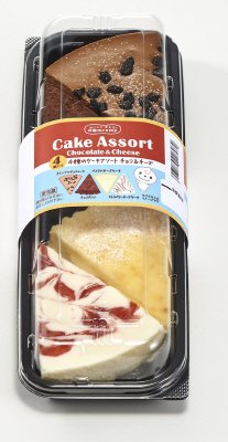 ４種のケーキアソート　チョコ＆チーズ