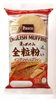 麦のめぐみ全粒粉入りイングリッシュマフィン