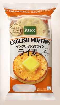 イングリッシュマフィンライ麦入り