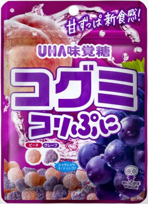 コグミ　コリぷに　グレープ＆ピーチ