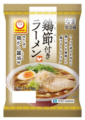 鶏節付きラーメン　鶏がら醤油味　１人前