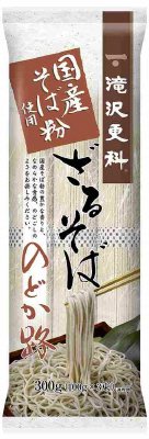 滝沢更科　国産そば粉使用ざるそば　のどか路