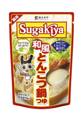 ＳＵＧＡＫＩＹＡ和風とんこつ鍋つゆ