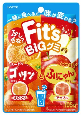 ふしぎなＦｉｔ’ｓ　ＢＩＧグミ＜オレンジ＆アップル＞