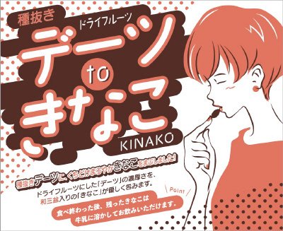 デーツときなこ